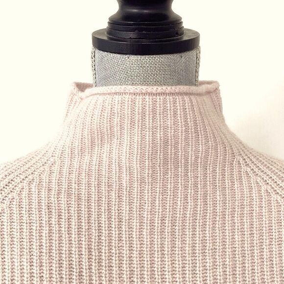 Club Monaco Cashmere Powder Pink Cowl Neck Sweater sz S/P - Picture 8 of 15